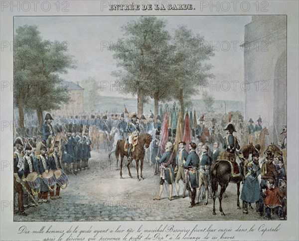 French Marshal Bessières entering Paris