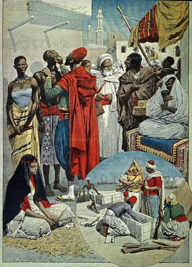 MERCADO DE ESCLAVOS AFRICANOS Y CONTRABANDO DE ARMAS EN TRIPOLI(LIBIA)
PARIS, COLECCION PARTICULAR
FRANCIA
This image is not downloadable. Contact us for the high res.