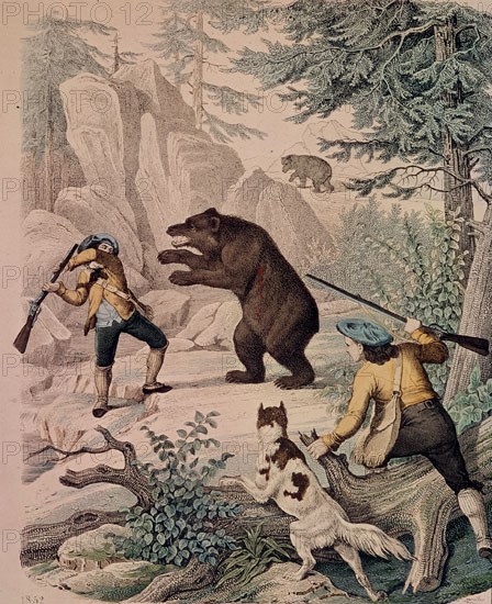 OSO ATACANDO A UN CAZADOR - CANADA
PARIS, COLECCION PARTICULAR
FRANCIA
This image is not downloadable. Contact us for the high res.