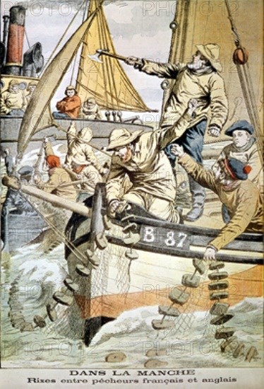 PESCADORES EN EL CANAL DE LA MANCHA
PARIS, COLECCION PARTICULAR
FRANCIA