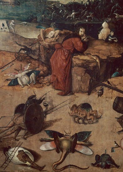 Bosch, Les Tentations de Saint Antoine (détail)