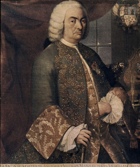 AGUSTIN AHUMADA Y VILLALON-MARQUES DE LAS AMARILLAS(MUERE EN 1755)
MADRID, BIBLIOTECA NACIONAL
MADRID
This image is not downloadable. Contact us for the high res.