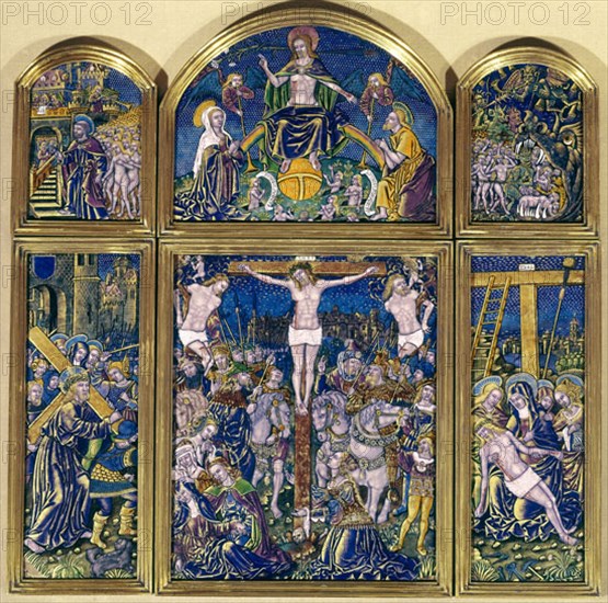 PENICAUD
TRIPTICO-ESMALTE LIMOGES S XV-CALVARIO
GRANADA, MUSEO BELLAS ARTES
GRANADA
This image is not downloadable. Contact us for the high res.