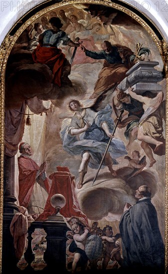 PALOMINO Y VELASCO ANTONIO 1655/1726
CAP CARDENAL-APARICION S RAFAEL AL PADRE ANDRES DE LAS ROELAS
CORDOBA, CATEDRAL
CORDOBA
This image is not downloadable. Contact us for the high res.