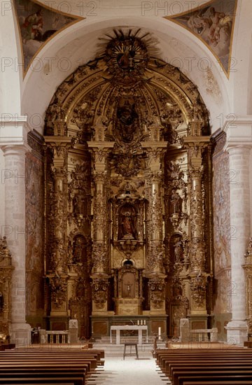 CORREAS PEDRO
RETABLO MAYOR - 1740 - BARROCO
VALLADOLID, IGLESIA DE SAN ANDRES
VALLADOLID