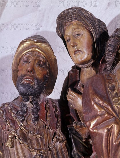 LLANTO POR CRISTO MUERTO - S XV
VALLADOLID, MUSEO DIOCESANO
VALLADOLID