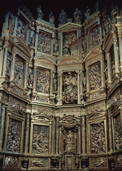 BECERRA GASPAR
RETABLO MAYOR - 1558 - MADERA POLICROMADA - ARTE BARROCO
ASTORGA, CATEDRAL
LEON