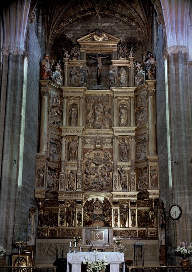 BRUSELAS ARNAO
RETABLO MAYOR S XVI
LOGROÑO, SANTA MARIA PALACIO
RIOJA