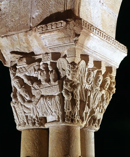 Roman capital of a church