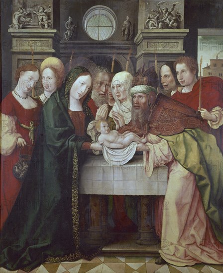 PICARDO LEON ?/1547
LA PURIFICACION - S XVI - RENACIMIENTO ESPAÑOL - T - 170x139 - Nº PRADO 2171
Madrid, musée du Prado