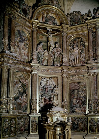 MAZA FCO DE LA
RETABLO MAYOR
VILLABANEZ, IGLESIA PARROQUIAL
VALLADOLID