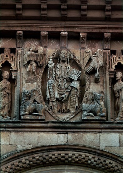 EXTERIOR-DET FRISO DEL APOSTOLADO-PANTOCRATOR
MOARVES, IGLESIA DE SAN PEDRO
PALENCIA
This image is not downloadable. Contact us for the high res.