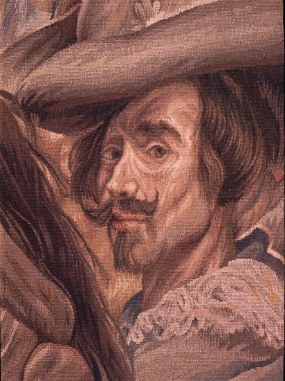 Anonymous, Tapestry with Velázquez's face