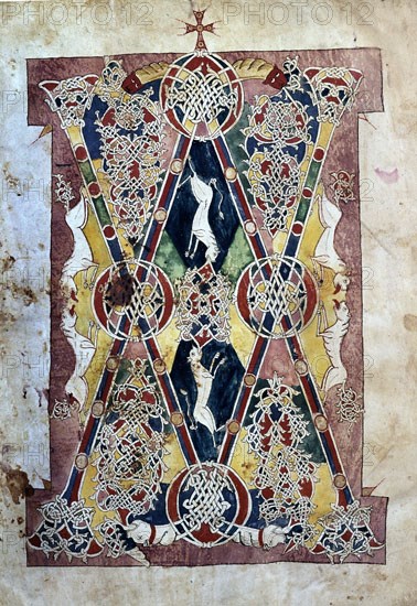 BEATO DE LIEBANA
COMENTARIOS AL APOCALIPSIS AÑO 1086- CODICE 1- FOL 1 RECTO- S XI
BURGO DE OSMA, CATEDRAL
SORIA
This image is not downloadable. Contact us for the high res.