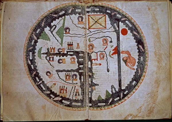 Beatus of Liébana, World map