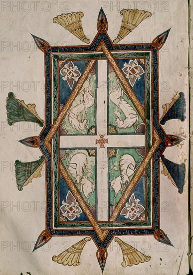 BEATO DE LIEBANA
COMENTARIOS AL APOCALIPSIS-FOLIO 166 R
BURGO DE OSMA, CATEDRAL
SORIA
