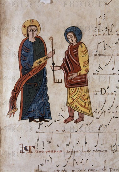 Abad I Kila, Antifonario mozarabe - Nativity