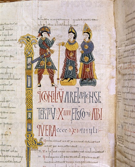 CODICE EMILIANENSE-MOZARABE FOL 106V
SAN LORENZO DEL ESCORIAL, MONASTERIO-BIBLIOTECA
MADRID