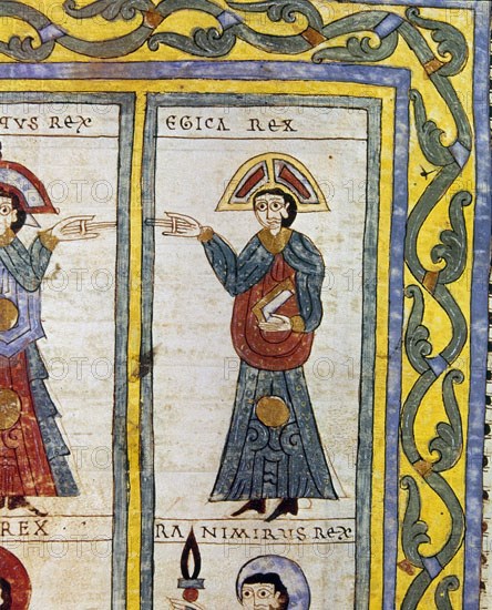 CODICE EMILIANENSE-MOZARABE FOL 453R
SAN LORENZO DEL ESCORIAL, MONASTERIO-BIBLIOTECA
MADRID