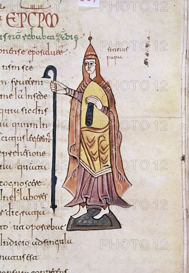 CODICE ALBENDENSE MOZARABE FOL 254 R-S X
SAN LORENZO DEL ESCORIAL, MONASTERIO-BIBLIOTECA
MADRID
This image is not downloadable. Contact us for the high res.