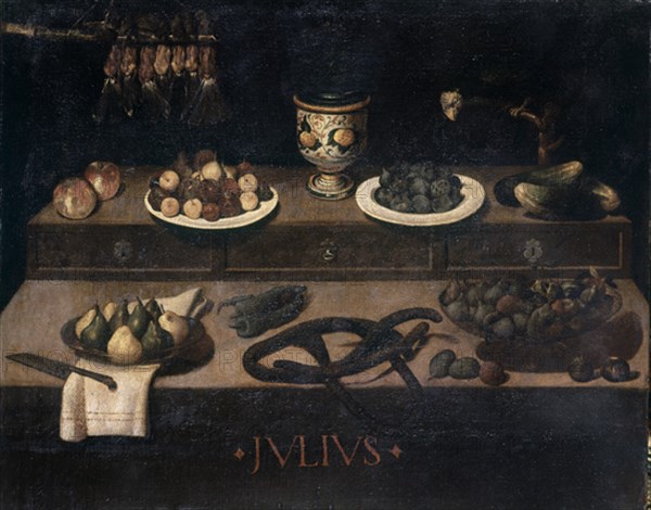 Vélasquez, Nature morte relative au mois de Juillet