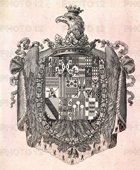 ESCUDO CON TOISON DE ORO-CONQUISTA AMERICA
MADRID, COLECCION PARTICULAR
MADRID
This image is not downloadable. Contact us for the high res.