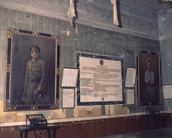 SALA CON EL RETRATO DEL GENERAL MOSCARDO
TOLEDO, ALCAZAR
TOLEDO