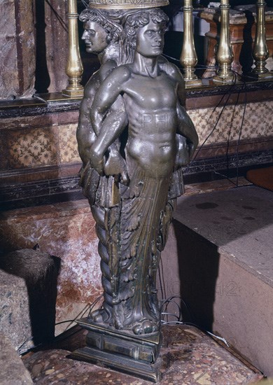 PULPITO COLUMNA DE LA BASE
SANTIAGO DE COMPOSTELA, CATEDRAL
CORUÑA

This image is not downloadable. Contact us for the high res.