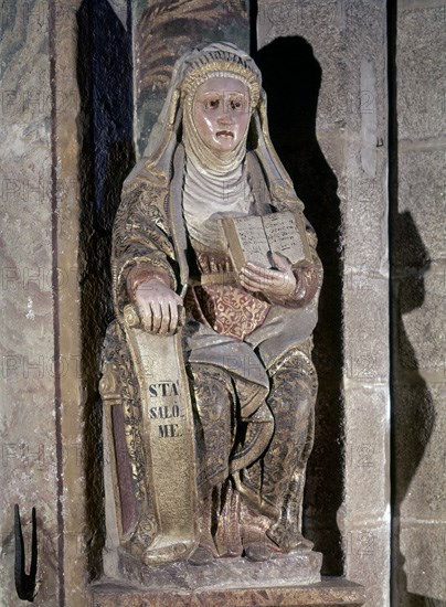 SANTA SALOME-ESCULTURA POLICROMADA
SANTIAGO DE COMPOSTELA, CATEDRAL
CORUÑA