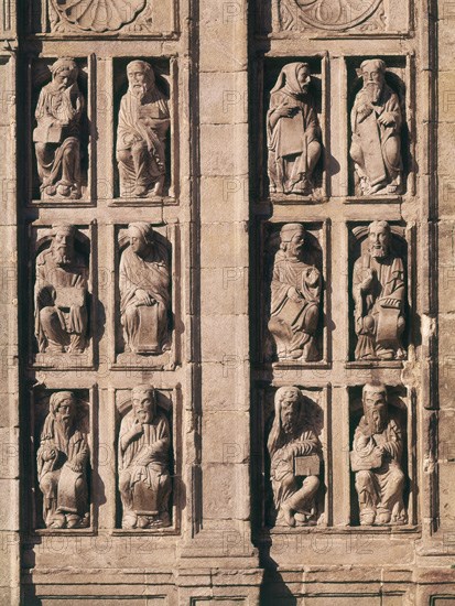 MAESTRO MATEO
EXTERIOR-DET PUERTA SANTA
SANTIAGO DE COMPOSTELA, CATEDRAL
CORUÑA