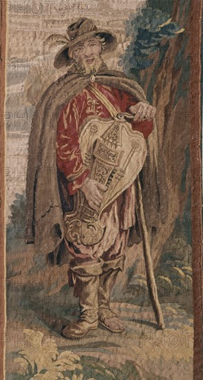 TENIERS
TAPIZ DE LA REAL FABRICA SEGUN CARTON DE TENIERS-S XVII-ESCUELA FLAMENCA-MUSICO AMBULANTE
SANTIAGO DE COMPOSTELA, MUSEO CATEDRAL
CORUÑA