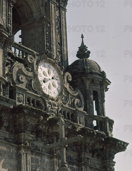 ANDRADE DOMINGO 1639/1712
EXTERIOR-TORRE (1676/80)
SANTIAGO DE COMPOSTELA, CATEDRAL
CORUÑA