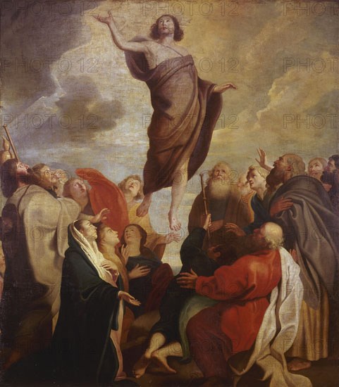 ASCENSION DE CRISTO ANTE LOS DISCIPULOS
MADRID, COLECCION PARTICULAR
MADRID