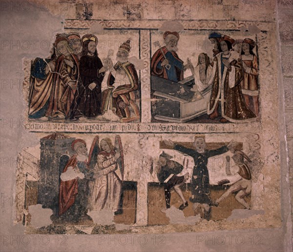 PINTURA MURAL-PASAJES DE LA VIDA DE S PEDRO-S XV
MONDOÑEDO, CATEDRAL
LUGO