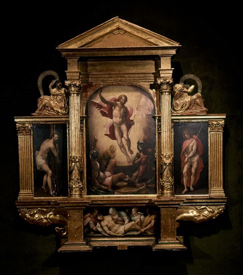 BECERRA GASPAR
RETABLO DE LA RESURRECCION
VALLADOLID, MUSEO NACIONAL DE ESCULTURA-INTERIOR
VALLADOLID