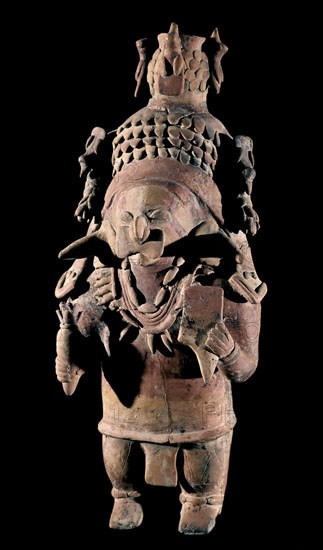 ESTATUILLA ANTROPOMORFA EN TERRACOTA 800 A 5 DC
QUITO, COLECCION PARTICULAR
ECUADOR