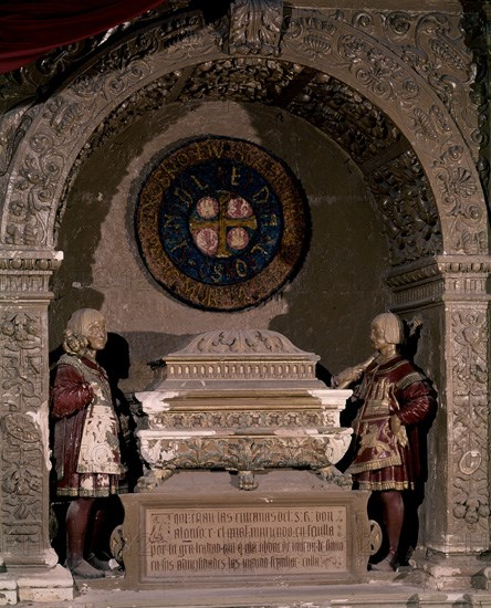 FLORENTIN MARTIN
URNA O ARQUETA CON EL CORAZON Y LAS ENTRAÑAS DE ALFONSO X EL SABIO-S XVI
MURCIA, CATEDRAL
MURCIA
This image is not downloadable. Contact us for the high res.