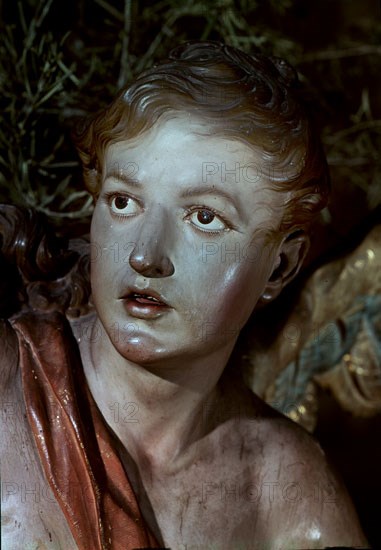 SALZILLO FRANCISCO 1707/83
ORACION EN EL HUERTO - DETALLE DEL ANGEL - S XVIII - ESCULTURA BARROCA
MURCIA, MUSEO SALZILLO
MURCIA
This image is not downloadable. Contact us for the high res.
