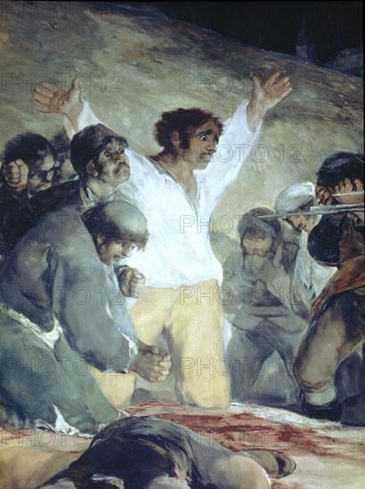 Goya, Tres de Mayo (détail)