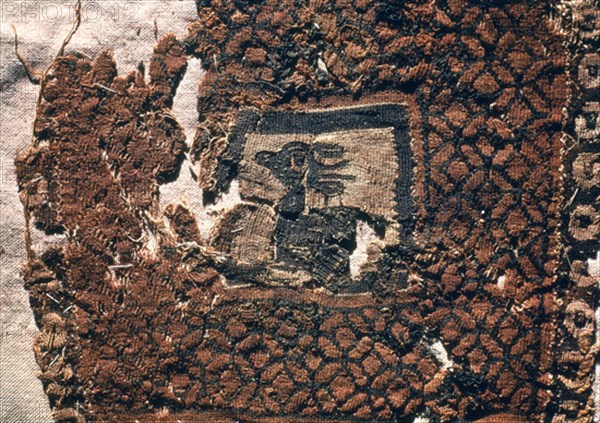 TEJIDO DE LANA EGIPCIO S XI
GRANADA, MUSEO HISPANO-MUSULMAN
GRANADA