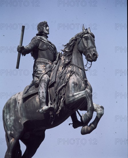 Equestrian statue of Philip IV