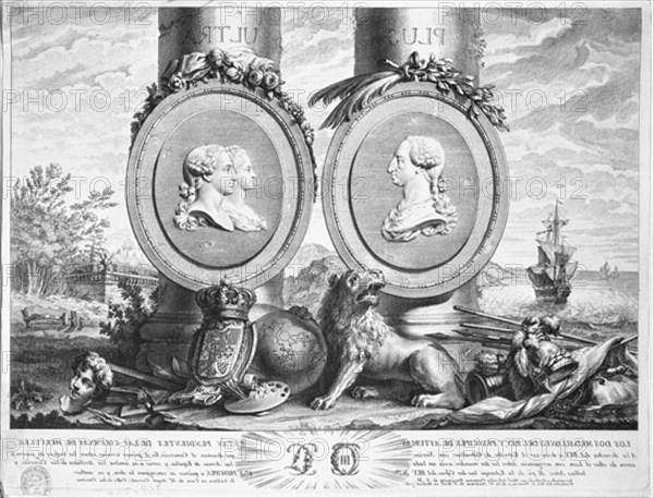 MEDALLONES DE CARLOS III Y PPES DE ASTURIAS
MADRID, BIBLIOTECA NACIONAL
MADRID