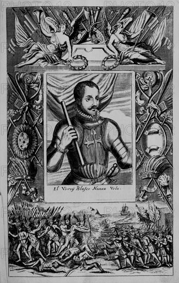 HERRERA Y TORDESILLAS ANTONIO 1549/1625
Hº GRAL DELOS HECHOS CASTELLANOS EN LAS ISLAS Y TIERRA FIRME.-BLASCO NUÑEZ DE VELA 1490-1546
MADRID, BIBLIOTECA NACIONAL
MADRID