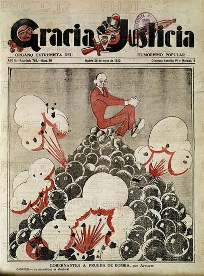 AREUGER
GRACIA Y JUSTICIA 1932-CARICATURAS DE LA II REPUBLICA
MADRID, HEMEROTECA MUNICIPAL
MADRID