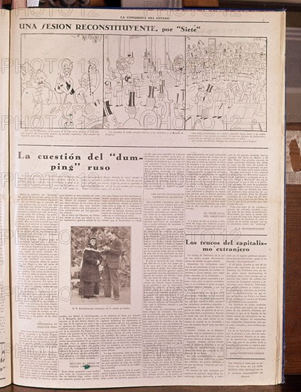 PERIODICO NORTE DE CASTILLA 1936
MADRID, HEMEROTECA MUNICIPAL
MADRID