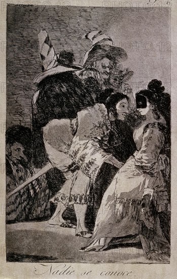 Goya, Dessin - Personne ne se connaît