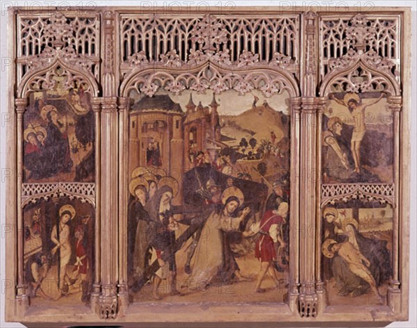 SANCHEZ DE CASTRO
RETABLO DE LA PASION
SEVILLA, MUSEO BELLAS ARTES - CONVENTO MERCEDARIAS CALZADAD
SEVILLA