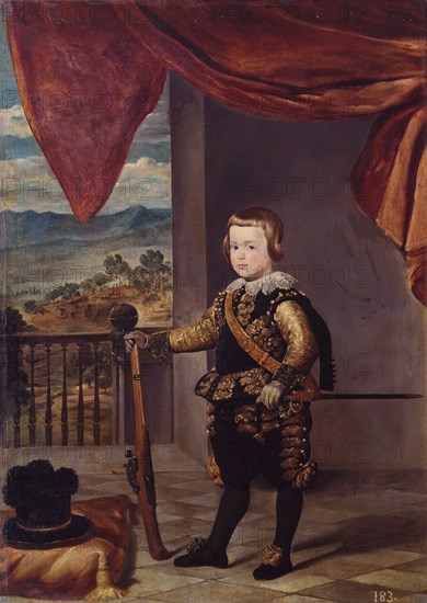 Velázquez's studio, Prince Baltasar Charles