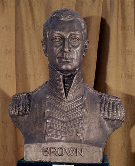 BUSTO DE GUILLERMO BROWN 1778-1857
MADRID, MUSEO DE AMERICA
MADRID