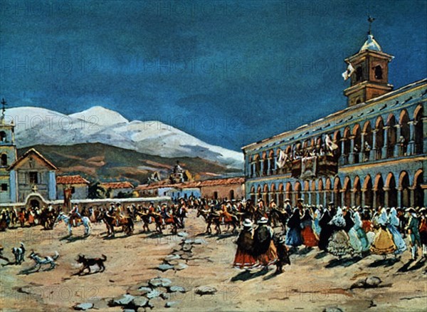 MATATS LEORICE
PASEO DEL PENDON REAL EN JUJUY/ARGENTINA -1800- GUACHE-
MADRID, MUSEO DE AMERICA
MADRID